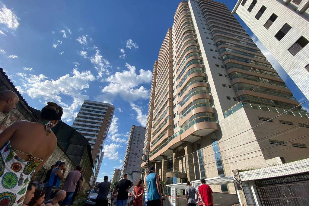 Evacuação de Emergência: Edifício de 19 Andares em Praia Grande é Esvaziado Após Danos nas Colunas