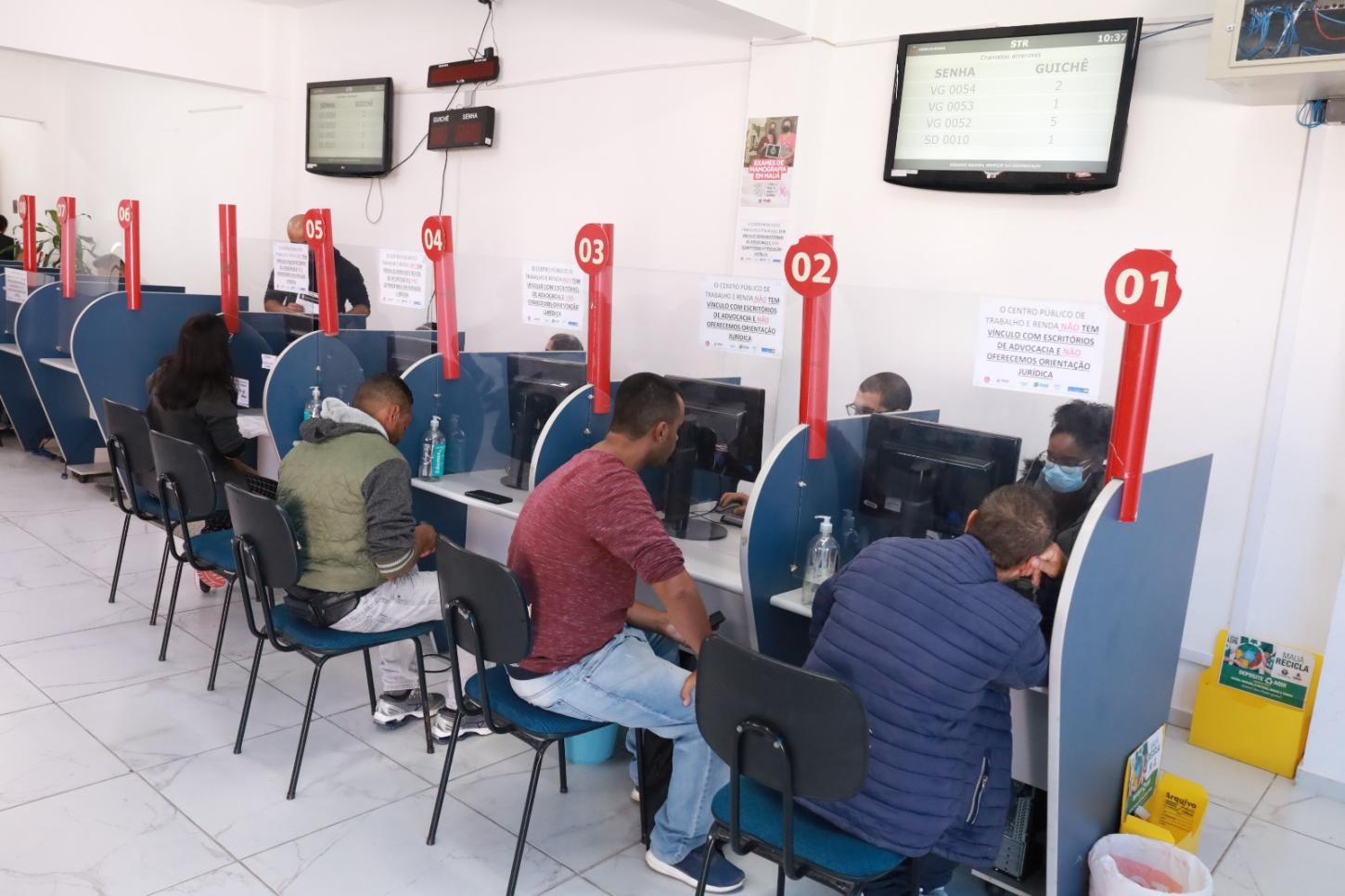 CPTR de Mauá registra 217 vagas de emprego